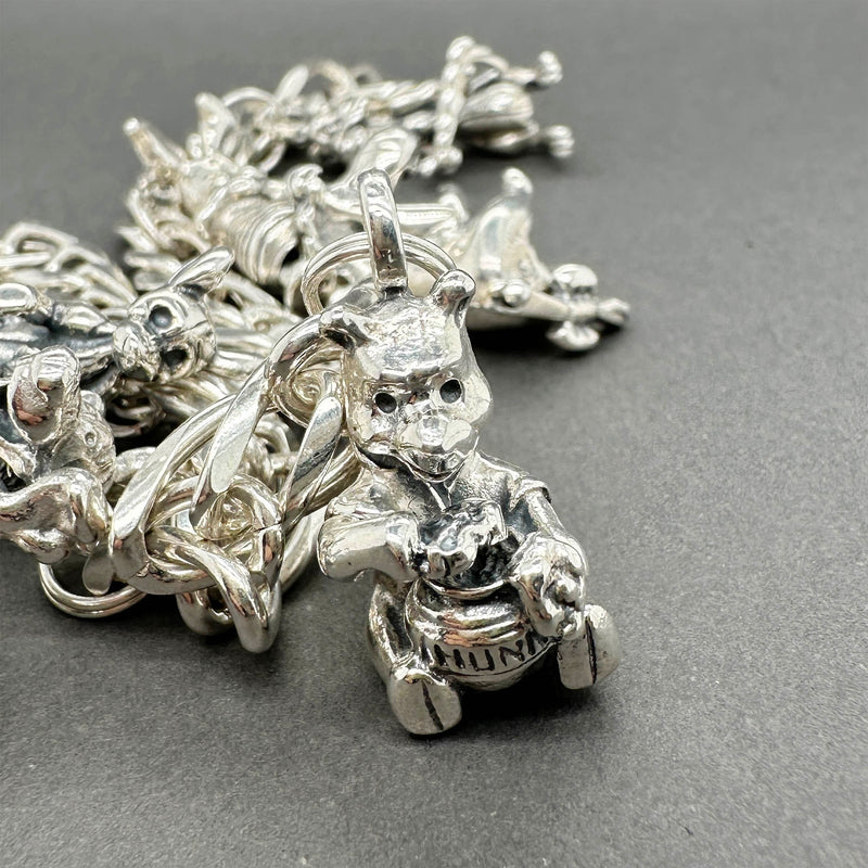 Estate Disney Limited Edition SS Winnie The Pooh Charm Bracelet