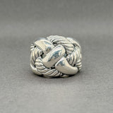 Estate David Yurman SS Woven Cable Chain Ring