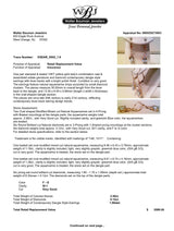 Estate 14K Y Gold 2.56ctw Aquamarine & 0.12ctw Diamond Dangle Earrings