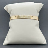 Estate Cartier 18K Y Gold Classic Love Bangle Bracelet