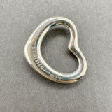 Estate Tiffany & Co. SS Peretti 22mm Open Heart Pendant