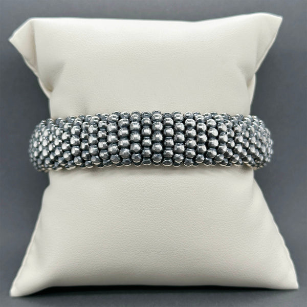 Estate Lagos SS 18 Signature Beaded Caviar Bracelet