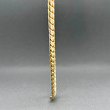 Estate 14K Y Gold 4.66mm 19” Curb Link Chain