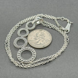 Estate Lagos SS Cascading Circles Pendant
