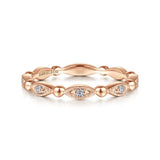14K R Gold 0.05ctw G/SI2 Diamond Marquise Shape Ring