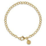 14K Y Gold 7" 4mm Link Bracelet