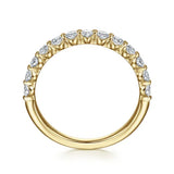 14K Y Gold 0.50ctw G/SI2 Round Diamond Ring