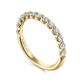 14K Y Gold 0.50ctw G/SI2 Round Diamond Ring