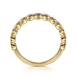 14K Y Gold 0.20ctw G/SI1 Ladies Diamond Ring