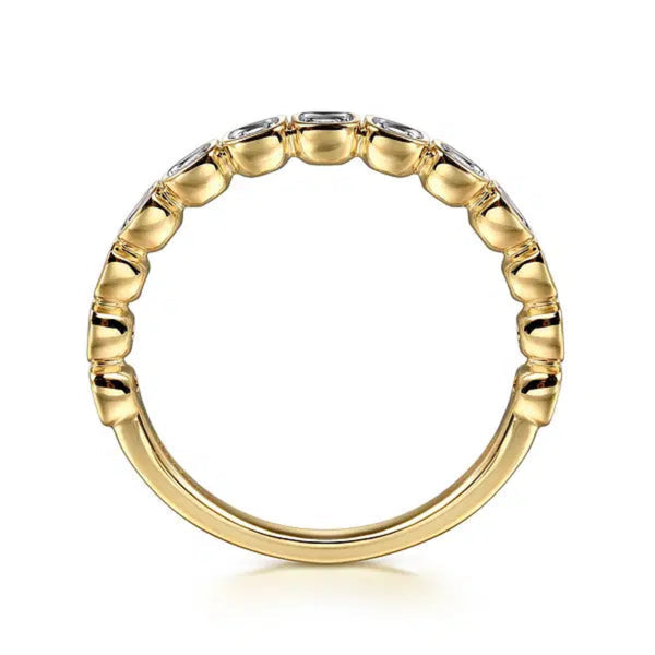 14K Y Gold 0.20ctw G/SI1 Ladies Diamond Ring