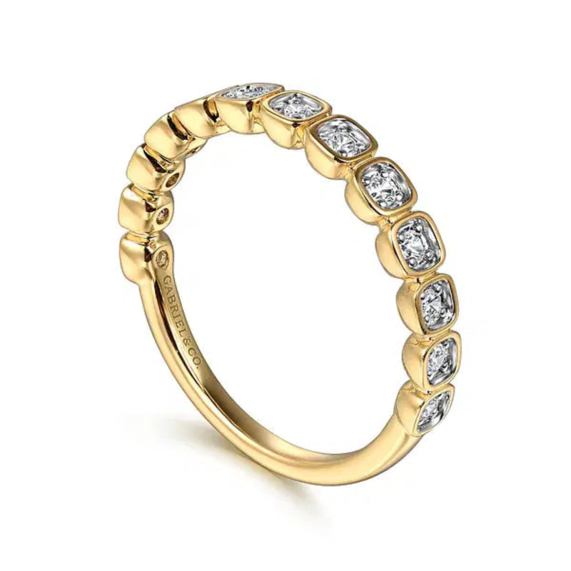 14K Y Gold 0.20ctw G/SI1 Ladies Diamond Ring