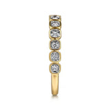 14K Y Gold 0.20ctw G/SI1 Ladies Diamond Ring