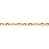 14K Y Gold Hollow Chain Bracelet