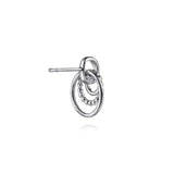 SS 14 Beaded Triple Circle Earrings