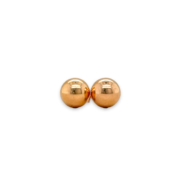 14K R Gold 6mm Ball Earring - Walter Bauman Jewelers