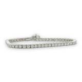 14K W Gold 1.04ctw G/SI1 Diamond Tennis Bracelet - Walter Bauman Jewelers