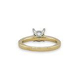 14K Y Gold 0.35ctw Diamond Mounting - Walter Bauman Jewelers