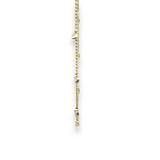 14K Y Gold 0.50ct H/I1 Diamond Drop Station Necklace - Walter Bauman Jewelers