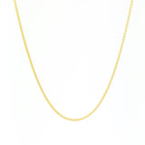 14K Y Gold 1.5MM Round Wheat Chain - Walter Bauman Jewelers