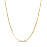 14K Y Gold 16" 1.0mm Foxtail Chain - Walter Bauman Jewelers