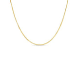 14K Y Gold 16" 1.10mm Box Chain - Walter Bauman Jewelers