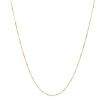14K Y Gold 18" Dia Cut Cable Chain 040 - Walter Bauman Jewelers