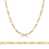 14K Y Gold 18" Figaro Chain 065 - Walter Bauman Jewelers