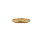 14K Y Gold 2.5mm Milgrain Edge Wedding Band 1.8grms - Walter Bauman Jewelers