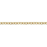 14K Y Gold 7" 4mm Link Bracelet - Walter Bauman Jewelers