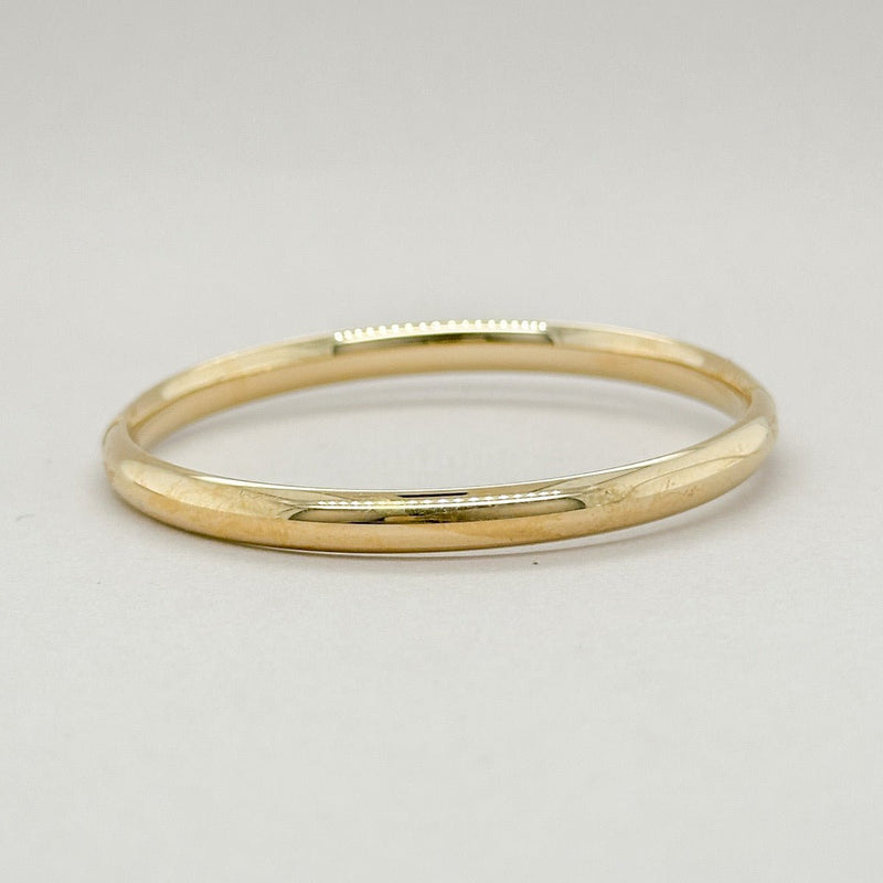 14K Y Gold Children's Bangle Bracelet - Walter Bauman Jewelers