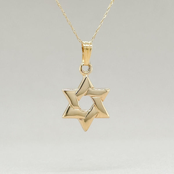 14K Y Gold Gold Star of David - Walter Bauman Jewelers