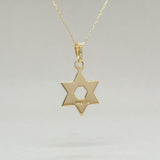 14K Y Gold Gold Star of David - Walter Bauman Jewelers