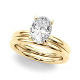 14K Y Gold Oval Mounting 4.2 - Walter Bauman Jewelers