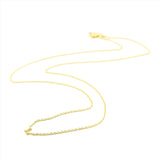 14K Y Gold Round Cable Chain - Walter Bauman Jewelers