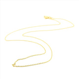 14K Y Gold Round Cable Chain