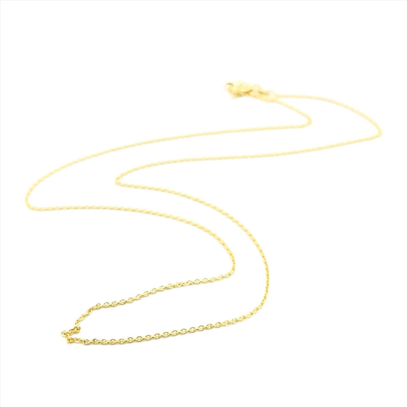 14K Y Gold Round Cable Chain