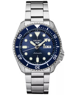 Men's Seiko Watch 5 Sports Blue Dial SRPL51