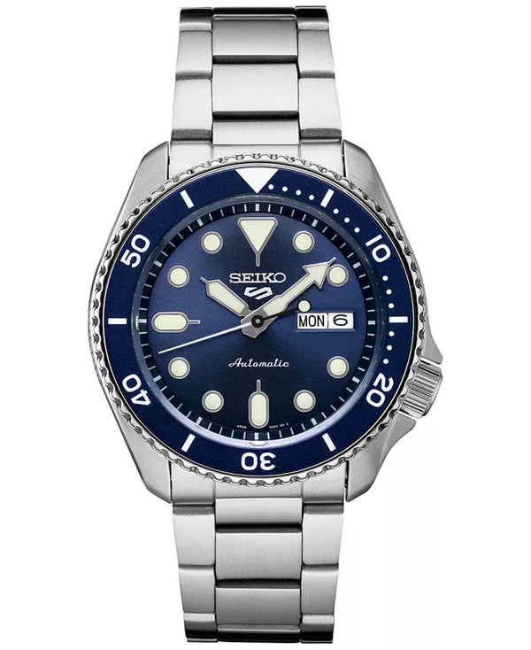 Men's Seiko Watch 5 Sports Blue Dial SRPL51