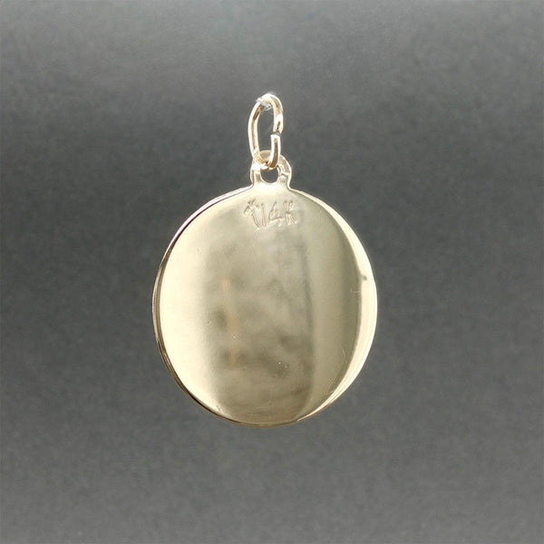 Estate 14K Y Gold Star of David Pendant