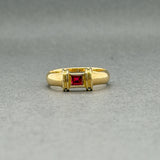 Estate Tiffany & Co. 18K Y Gold 0.30ct Ruby Ring