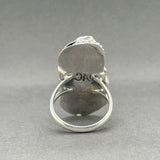 Estate SS Turquoise & Coral Southwest Ring