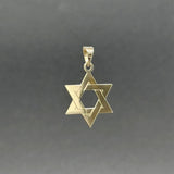 Estate 14K Y Gold Star of David Pendant