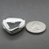 Estate Tiffany & Co. SS Heart Locket Pendant
