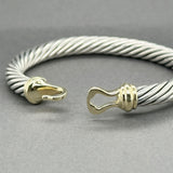 Estate David Yurman SS 14 Classic Buckle Bangle