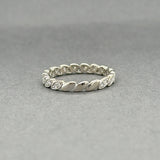 Estate 14K W Gold 0.20ctw H/VS2-SI1 Diamond Ring