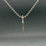 Estate Tiffany & Co. SS Heart Tag 34” Necklace