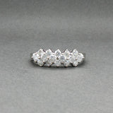 Estate 14K W Gold 1.13ctw Diamond Ring