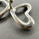 Estate Tiffany & Co. SS Vintage Peretti Open Heart Earrings