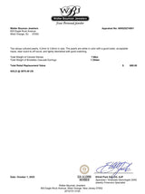 Estate 10K Y Gold 7.66ctw Multi-Gemstone Dangle Earrings