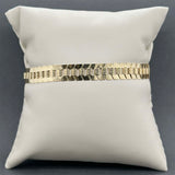 Estate 18K Y Gold Fancy Link Bracelet